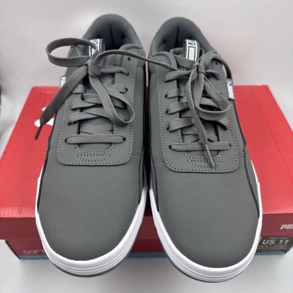 PUMA Men's Size 11 Skate Sneakers Lace-up Court Shoes, Gray - Picture 3 of 16